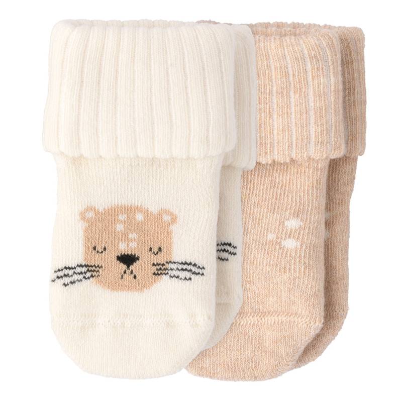 2 Paar Newborn Frotteesocken im Set von Topomini