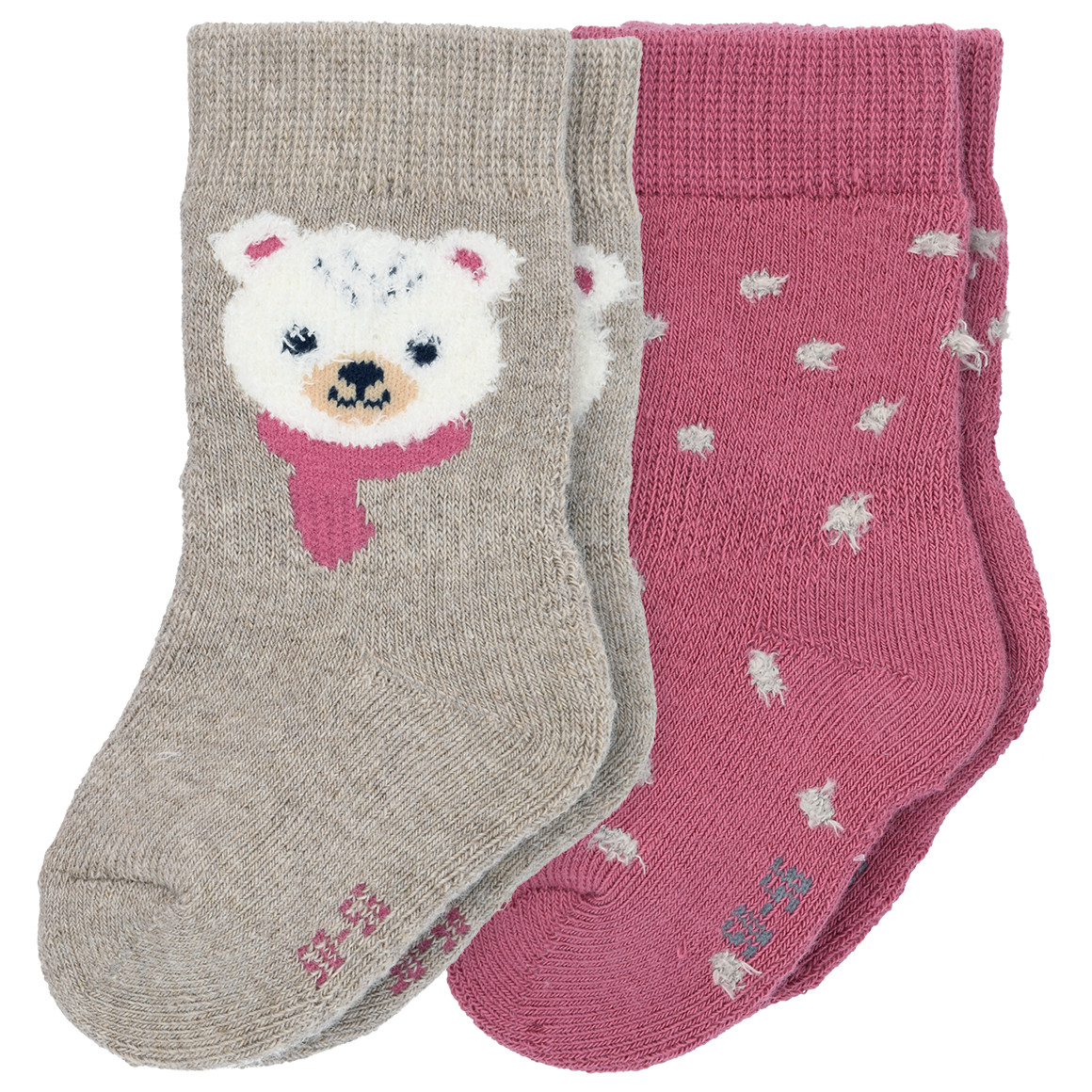 2 Paar Newborn Frotteesocken im Set von Topomini
