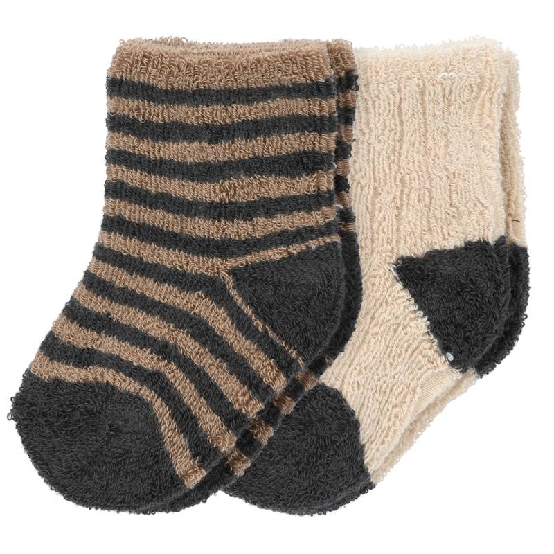 2 Paar Newborn Socken mit Bio-Baumwolle von Topomini