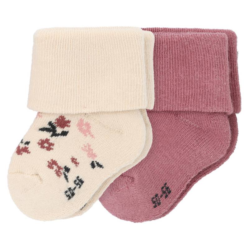 2 Paar Newborn-Socken mit Bio-Baumwolle von Topomini