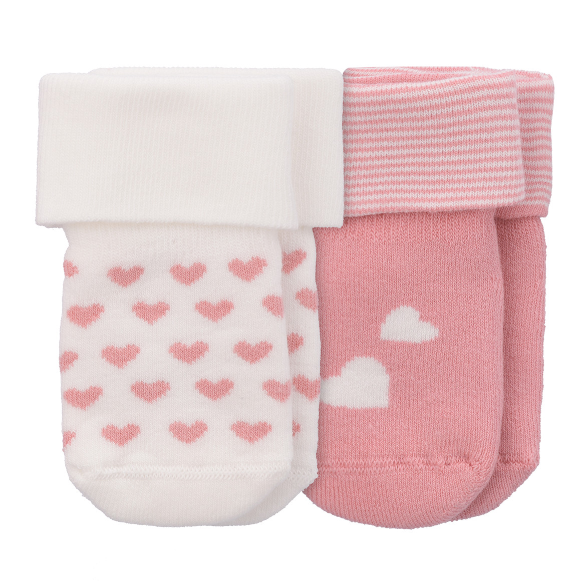 2 Paar Newborn Socken mit Frottee-Ausstattung 2 Paar Newborn Socken mit Frottee-Ausstattung von Topomini