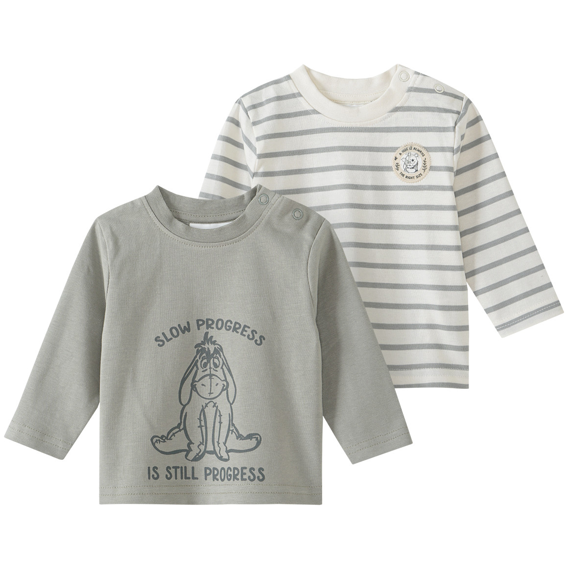 2 Winnie Puuh Langarmshirts 2 Winnie Puuh Langarmshirts von Topomini