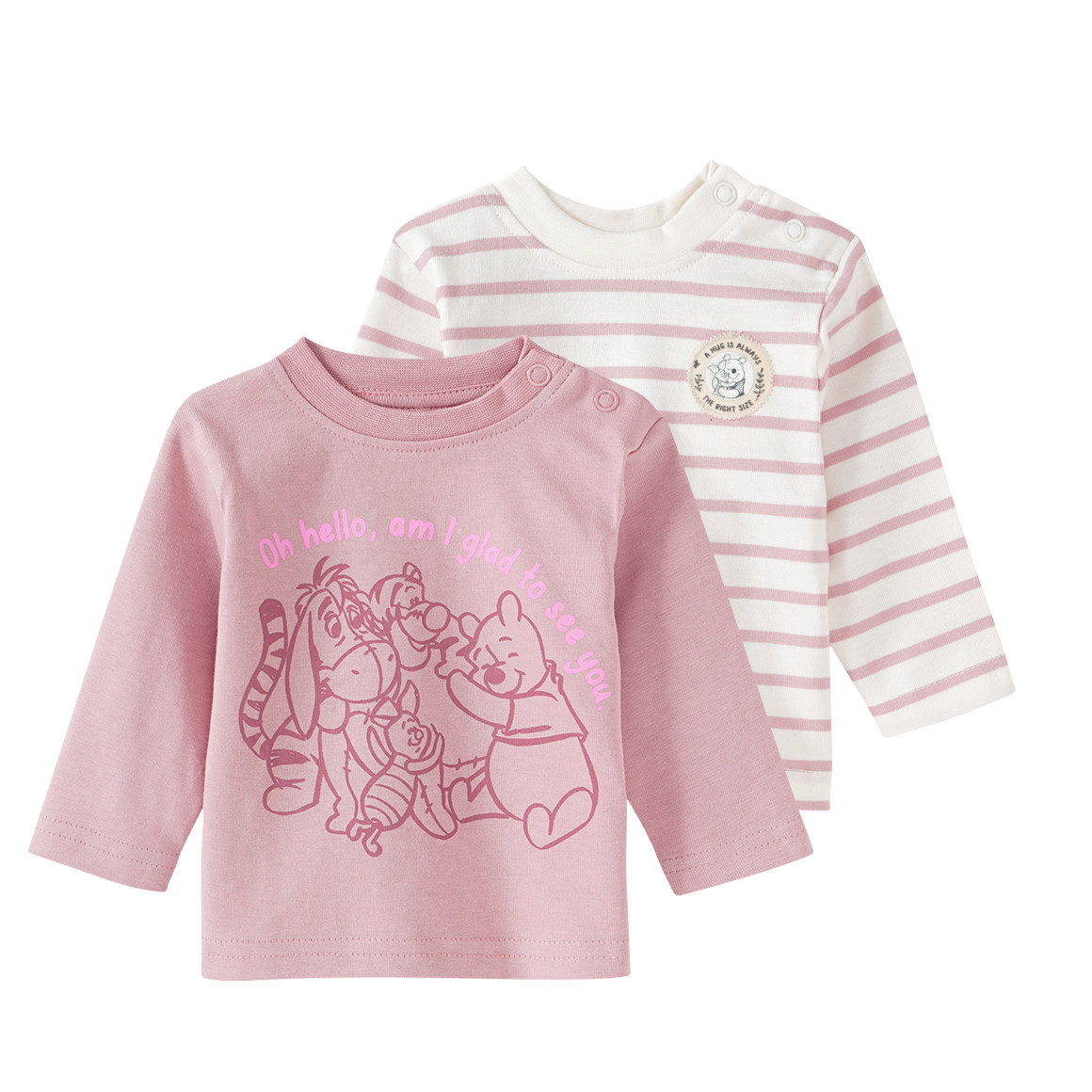 2 Winnie Puuh Langarmshirts 2 Winnie Puuh Langarmshirts von Topomini