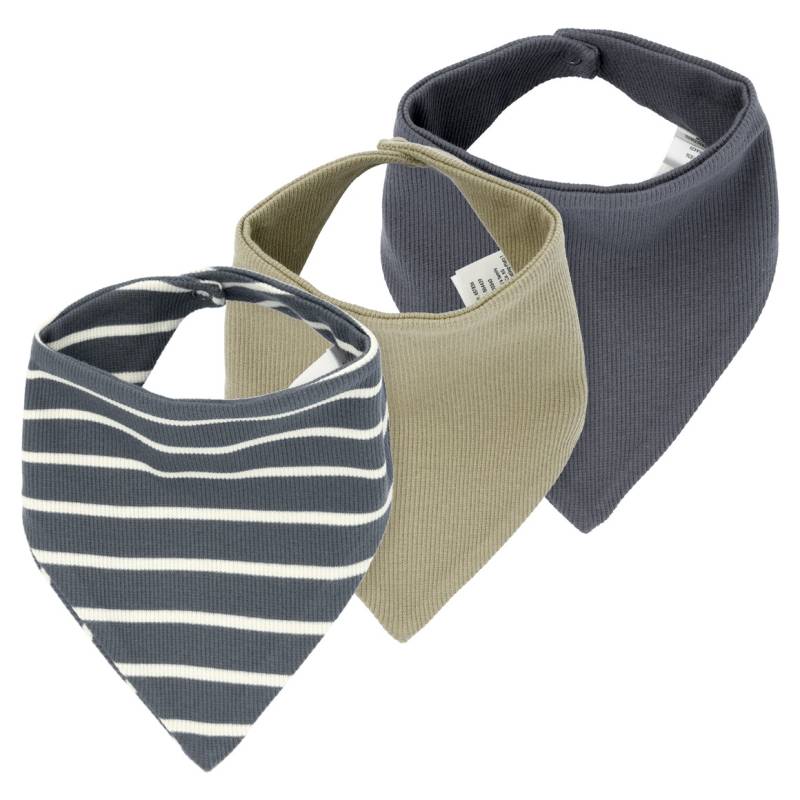 3 Baby Bandanas mit Streifen von Topomini
