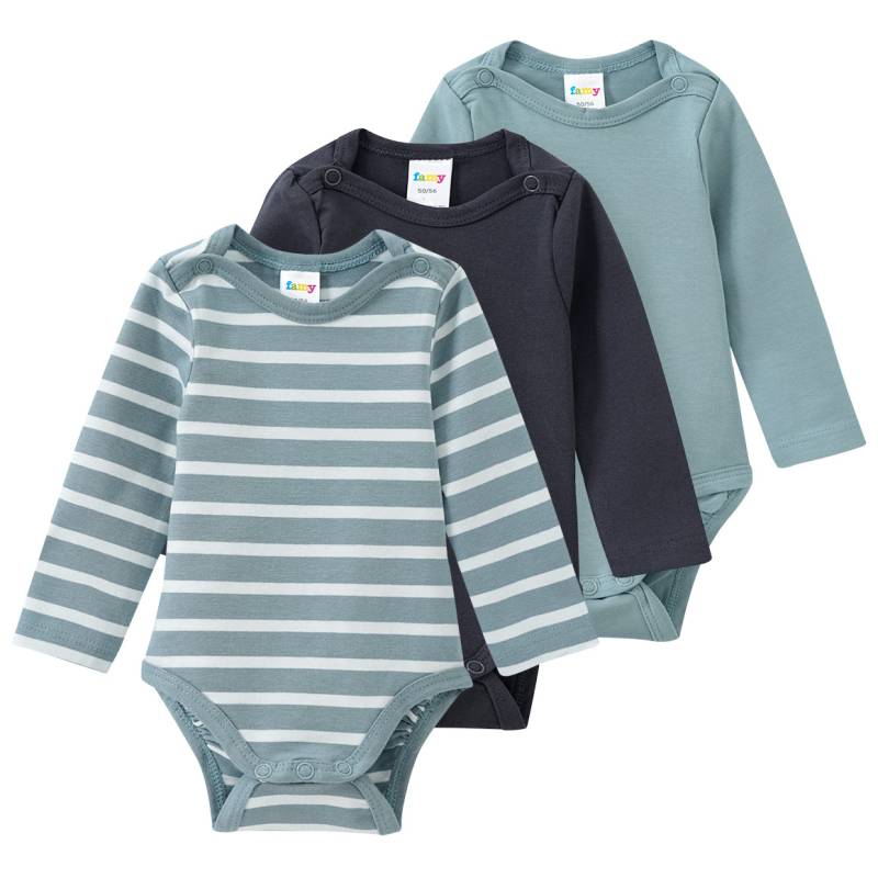 3 Baby Bodys in verschiedenen Dessins 3 Baby Bodys in verschiedenen Dessins von Topomini