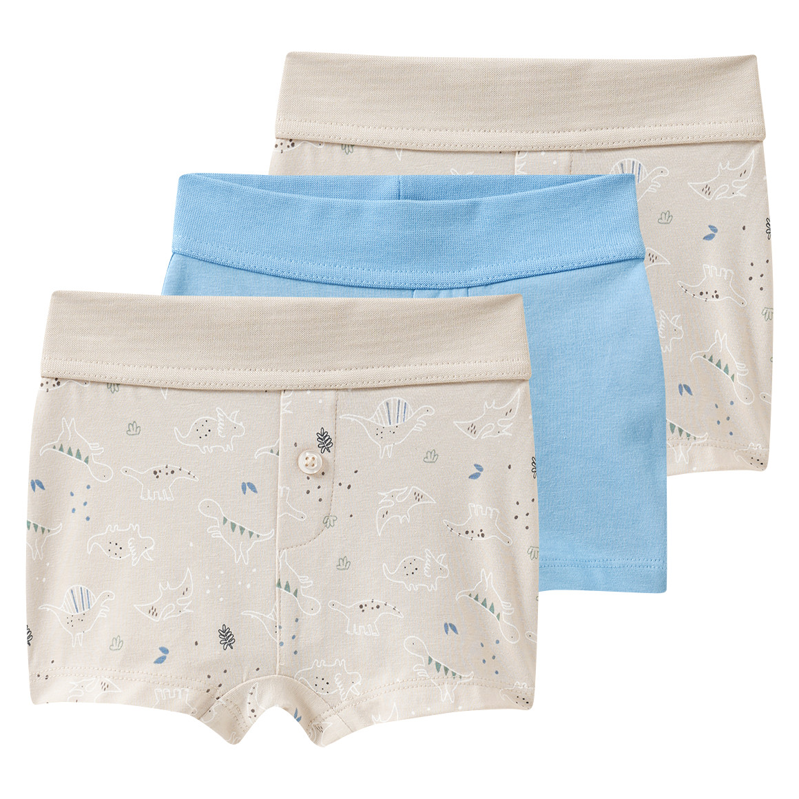 3 Baby Boxer in Windelpassform 3 Baby Boxer in Windelpassform von Topomini