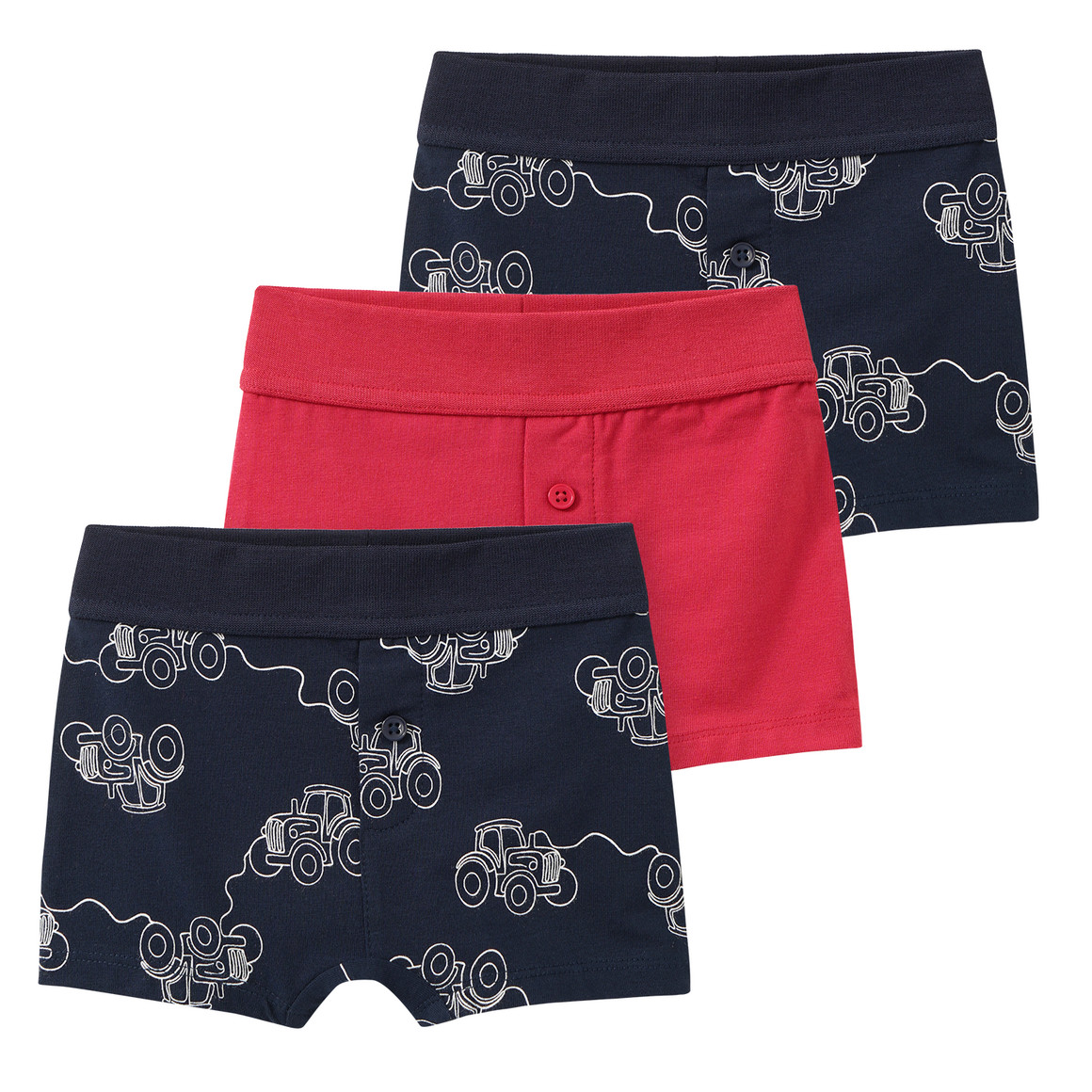 3 Baby Boxer in Windelpassform 3 Baby Boxer in Windelpassform von Topomini