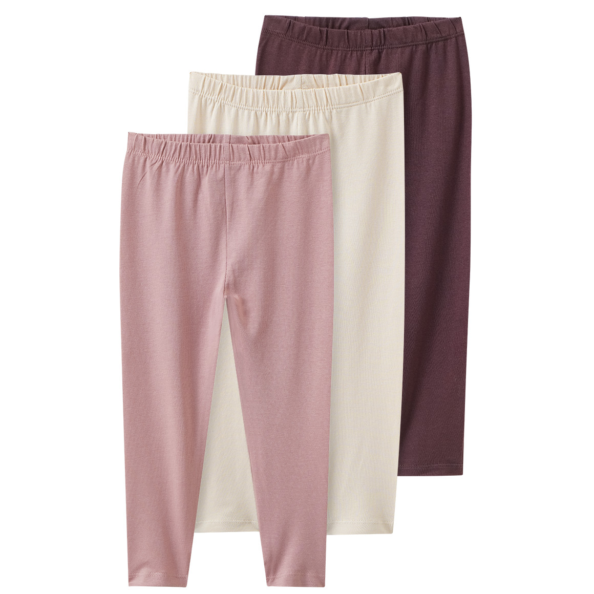 3 Baby Leggings aus Bio-Baumwolle von Topomini