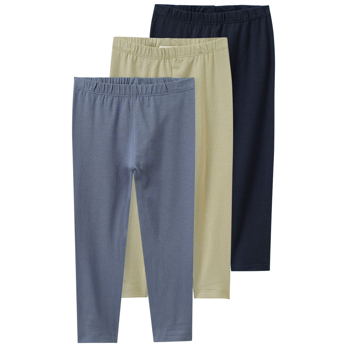 3 Baby Leggings aus Bio-Baumwolle von Topomini