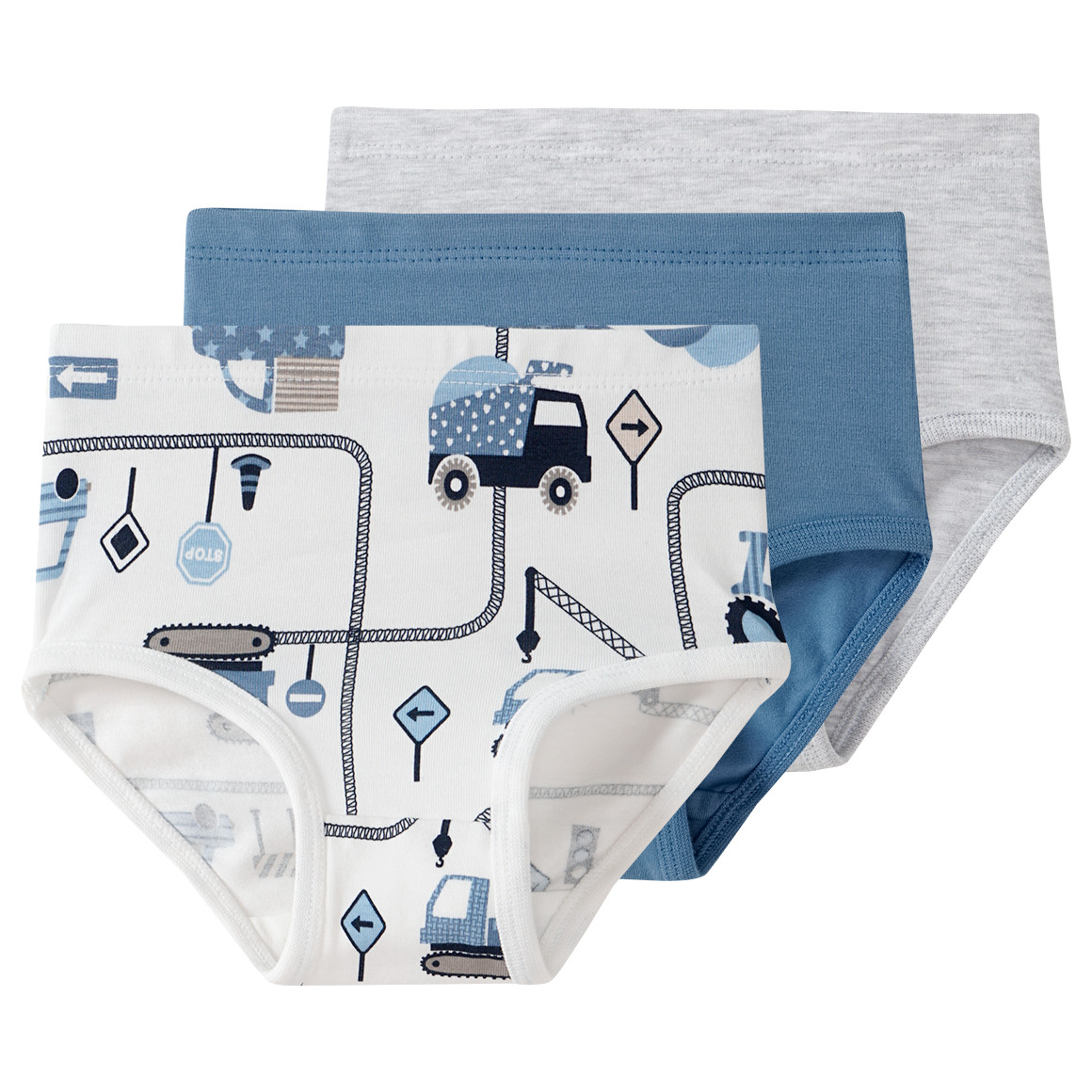 3 Baby Slips in Windelpassform 3 Baby Slips in Windelpassform von Topomini