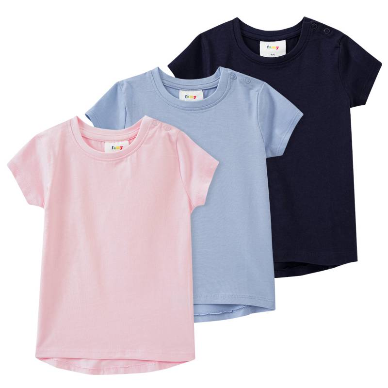 3 Baby T-Shirts im Basic-Look von Topomini