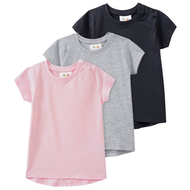 3 Baby T-Shirts im Basic-Look 3 Baby T-Shirts im Basic-Look von Topomini