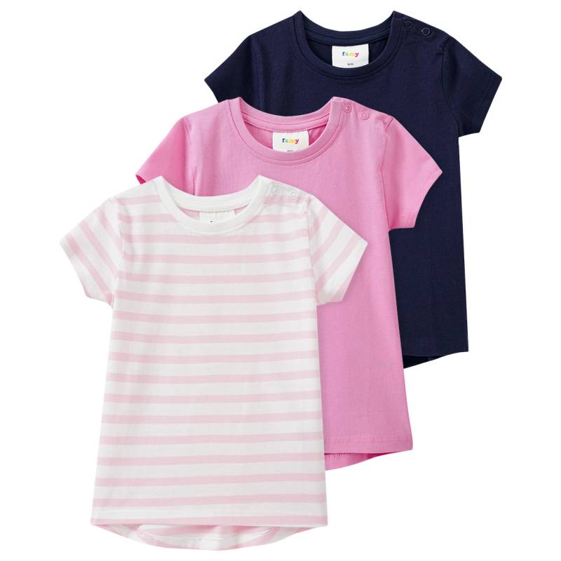 3 Baby T-Shirts im Basic-Look von Topomini