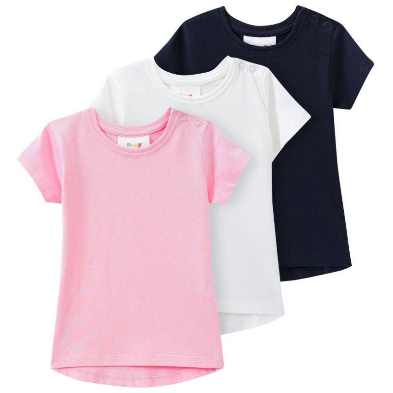 3 Baby T-Shirts unifarben von Topomini