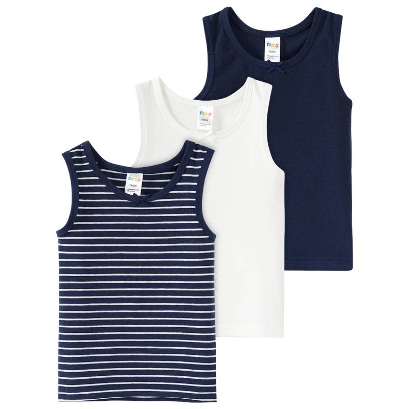 3 Baby Unterhemden von Topomini