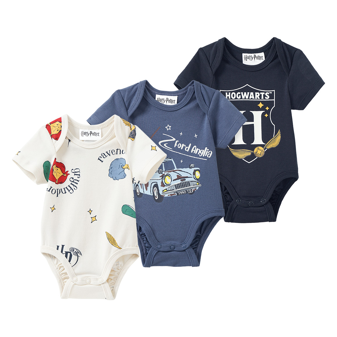 3 Harry Potter Bodys im Set 3 Harry Potter Bodys im Set von Topomini