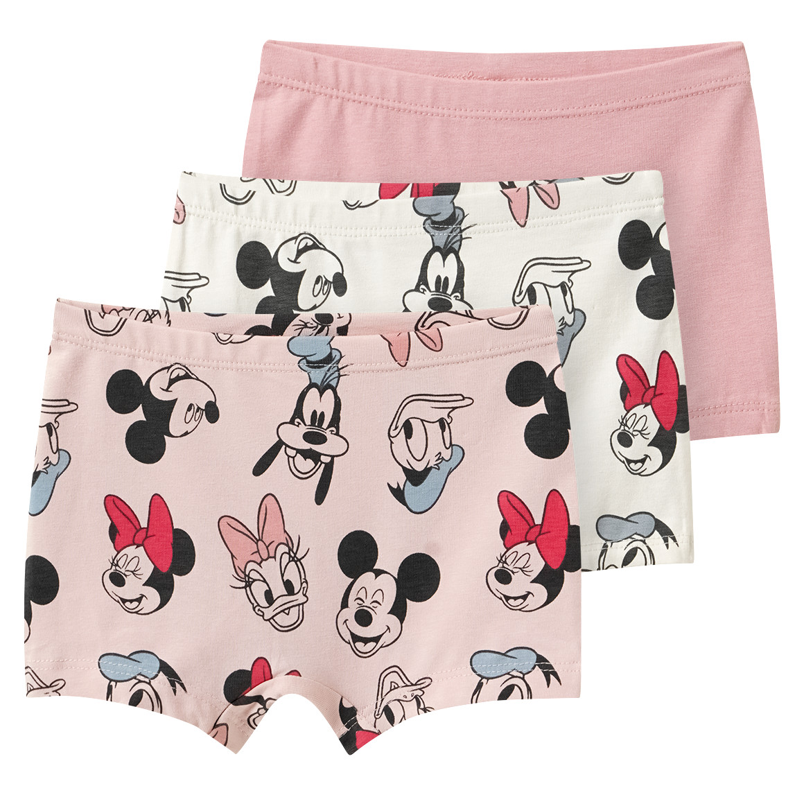 3 Minnie Maus Pantys im Set von Topomini