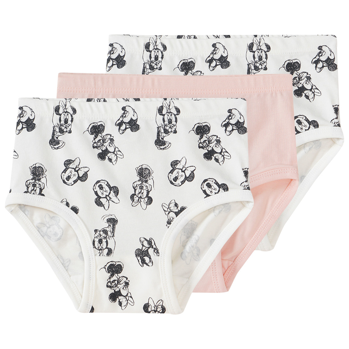 3 Minnie Maus Slips in Windelpassform 3 Minnie Maus Slips in Windelpassform von Topomini