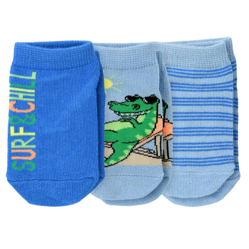 3 Paar Baby Sneaker-Socken im Set von Topomini