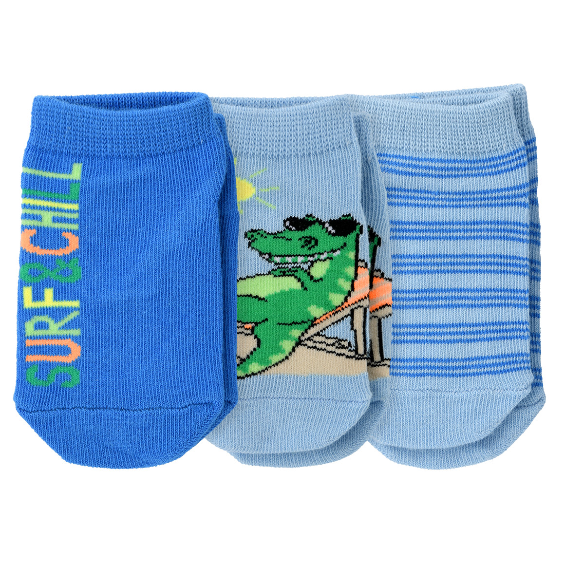 3 Paar Baby Sneaker-Socken im Set von Topomini
