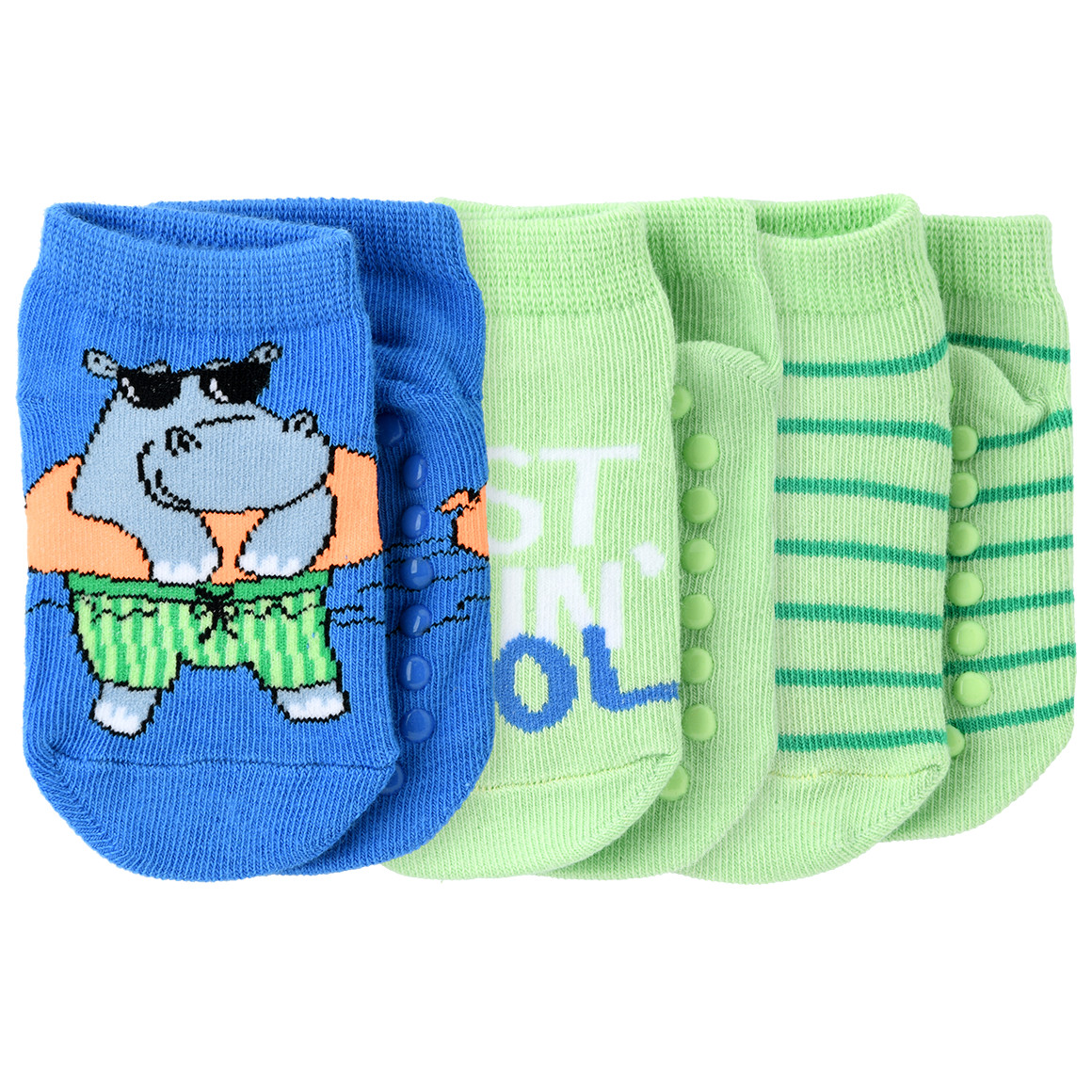 3 Paar Baby Sneaker-Socken im Set von Topomini