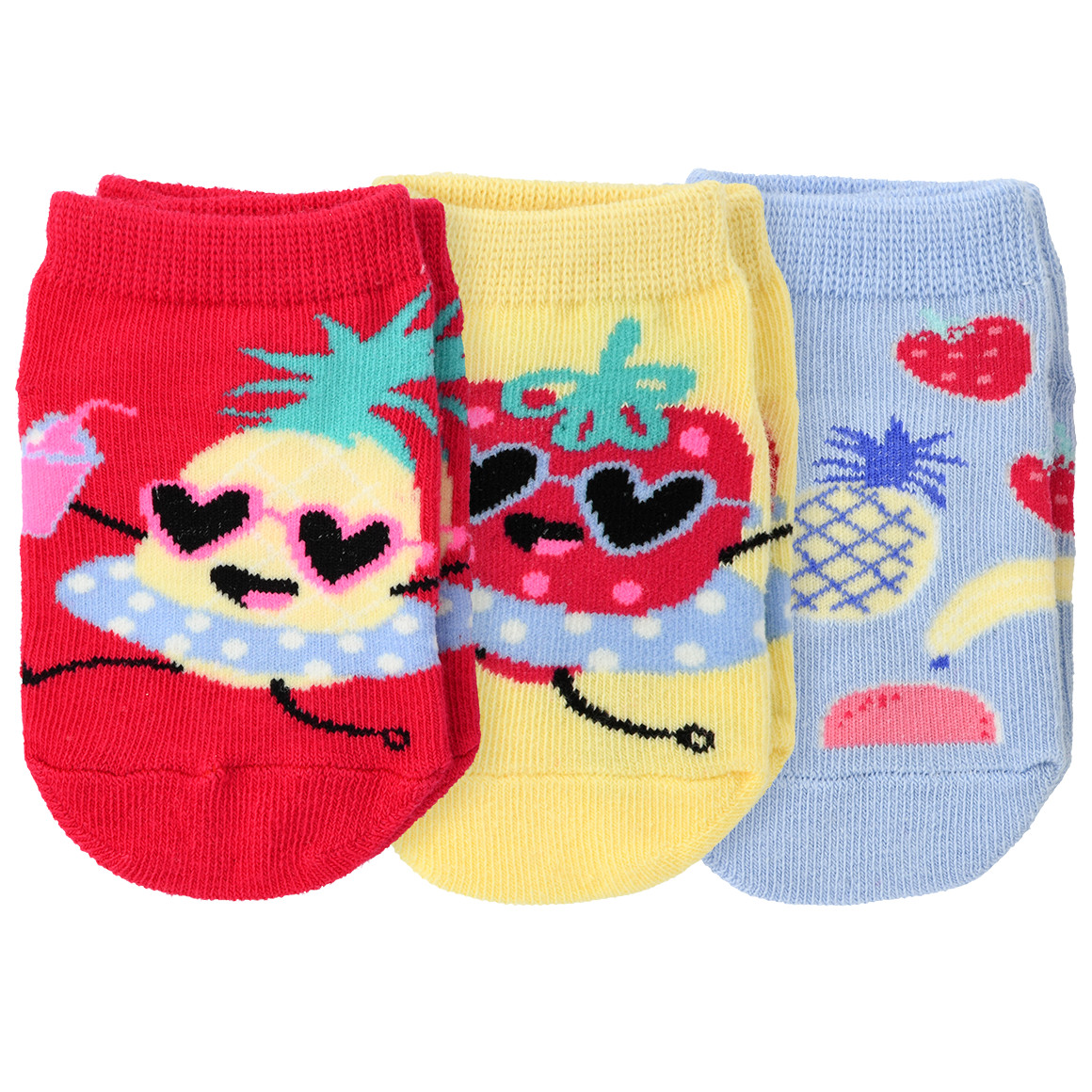 3 Paar Baby Sneaker-Socken im Set von Topomini