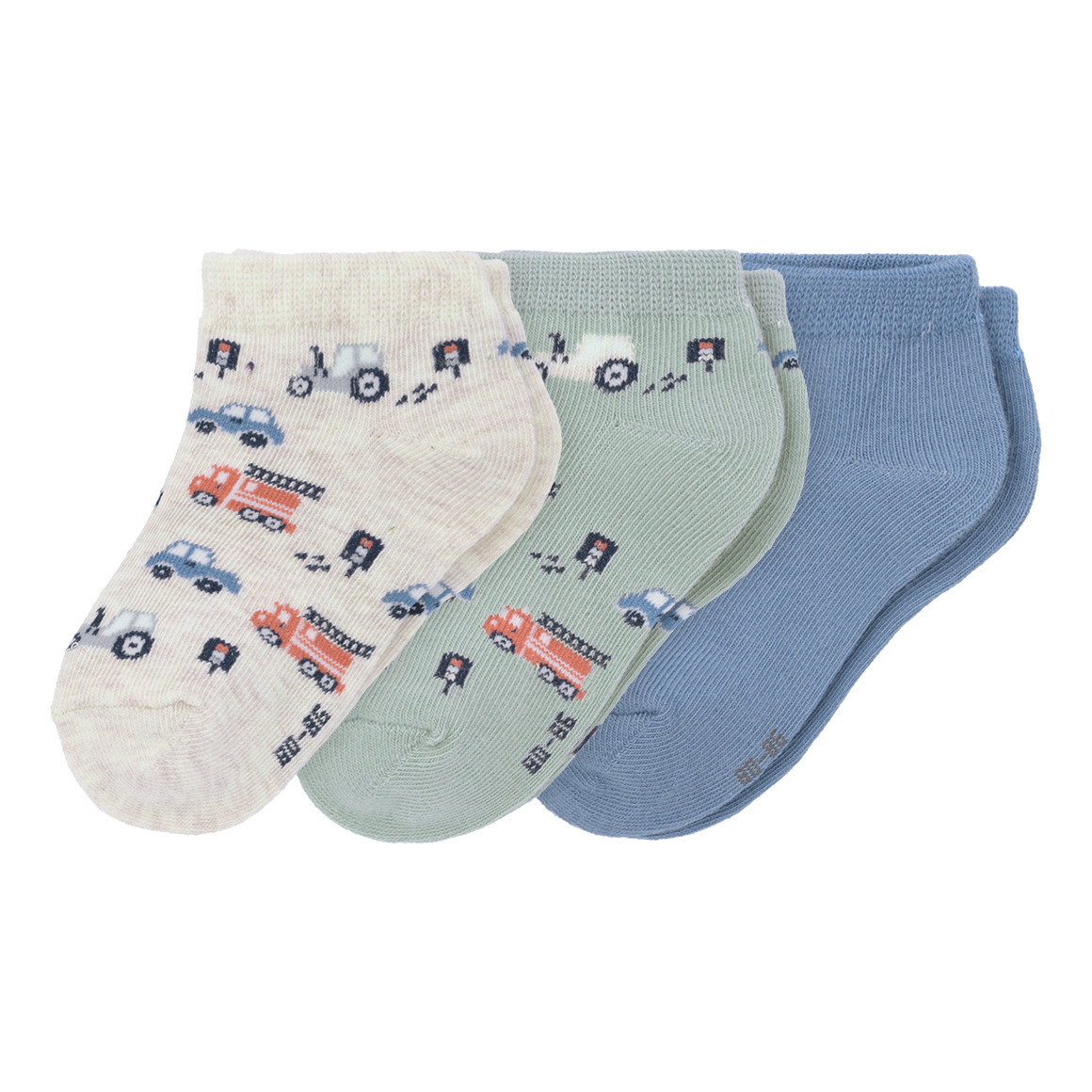 3 Paar Baby Sneaker-Socken im Set von Topomini