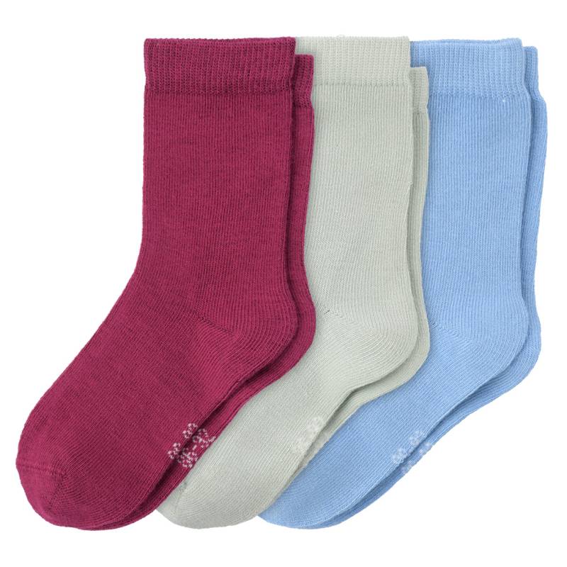 3 Paar Baby Socken im Farb-Mix von Topomini