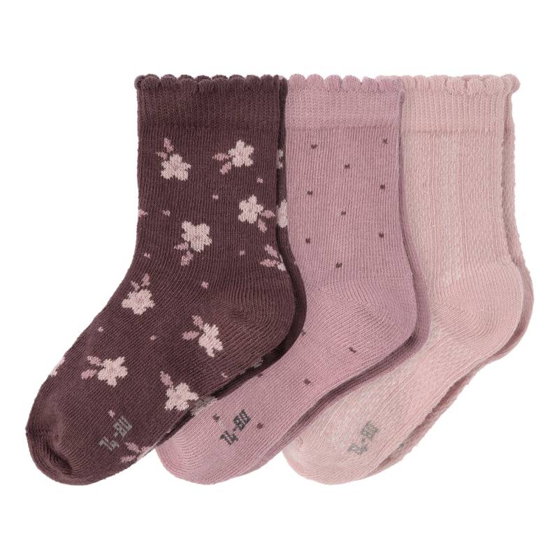 3 Paar Baby Socken im Muster-Mix 3 Paar Baby Socken im Muster-Mix von Topomini
