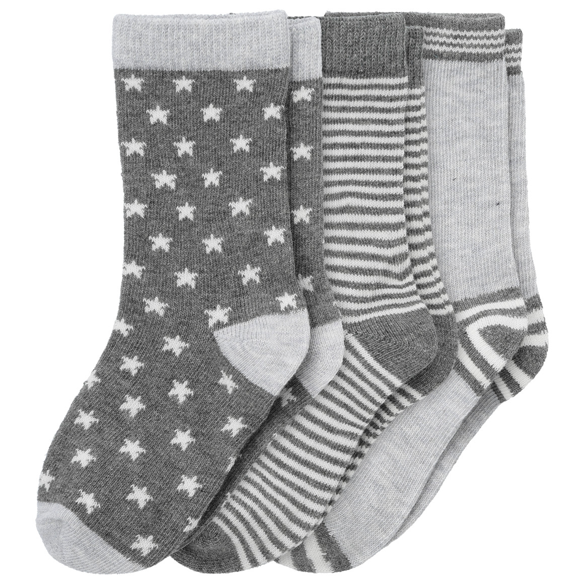 3 Paar Baby Socken mit Bio-Baumwolle von Topomini