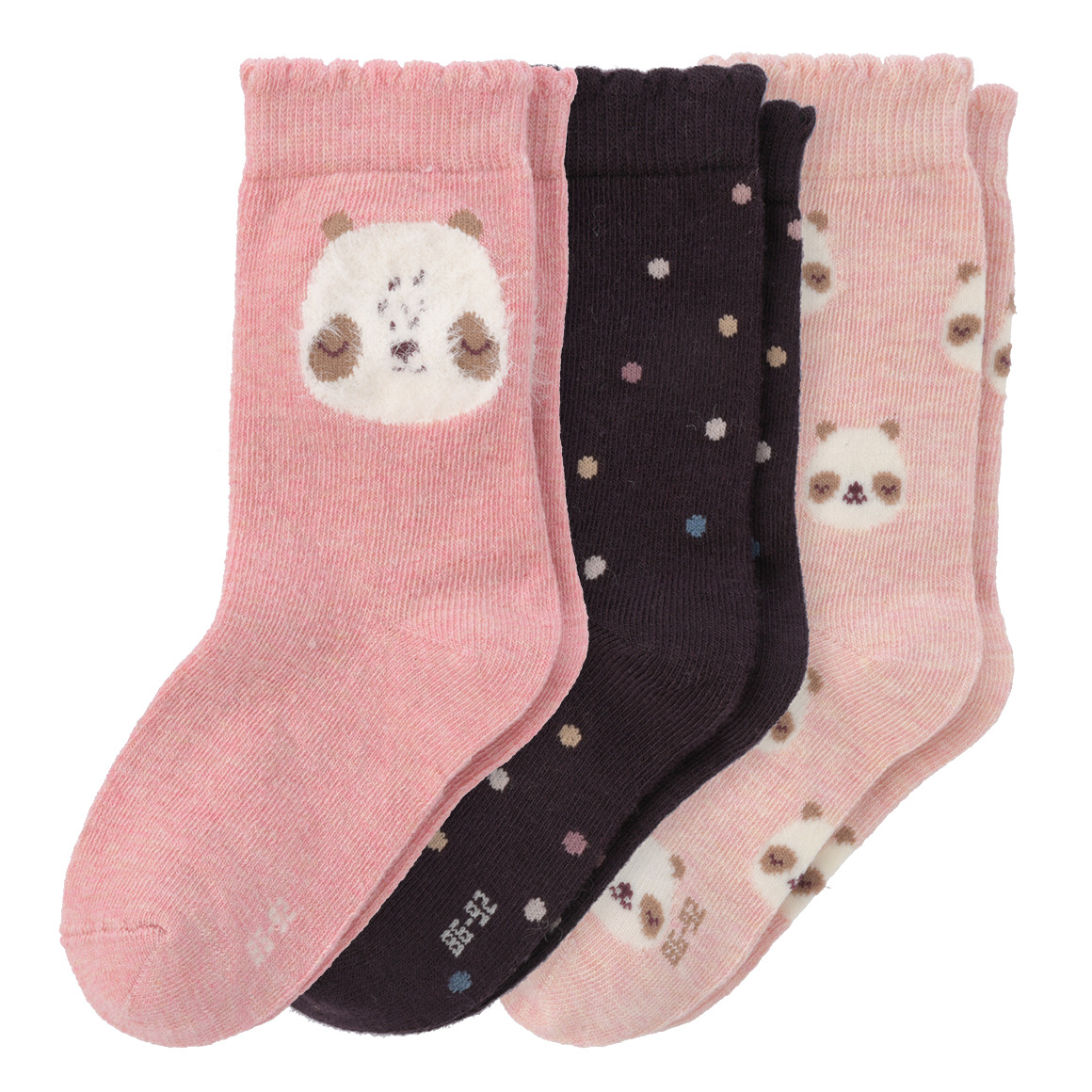 3 Paar Baby Socken mit Bio-Baumwolle von Topomini
