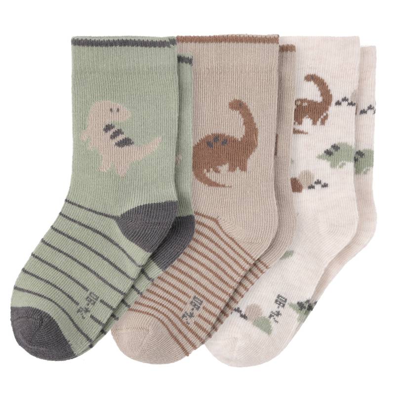 3 Paar Baby Socken mit Bio-Baumwolle von Topomini