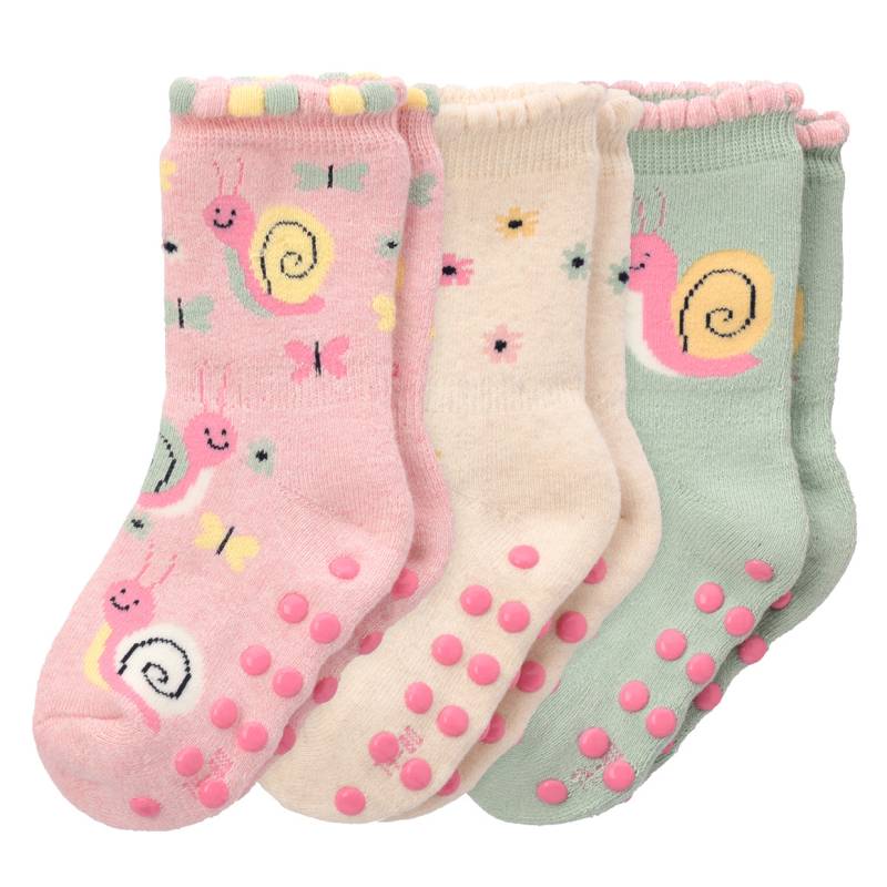3 Paar Baby Stoppersocken im Set von Topomini