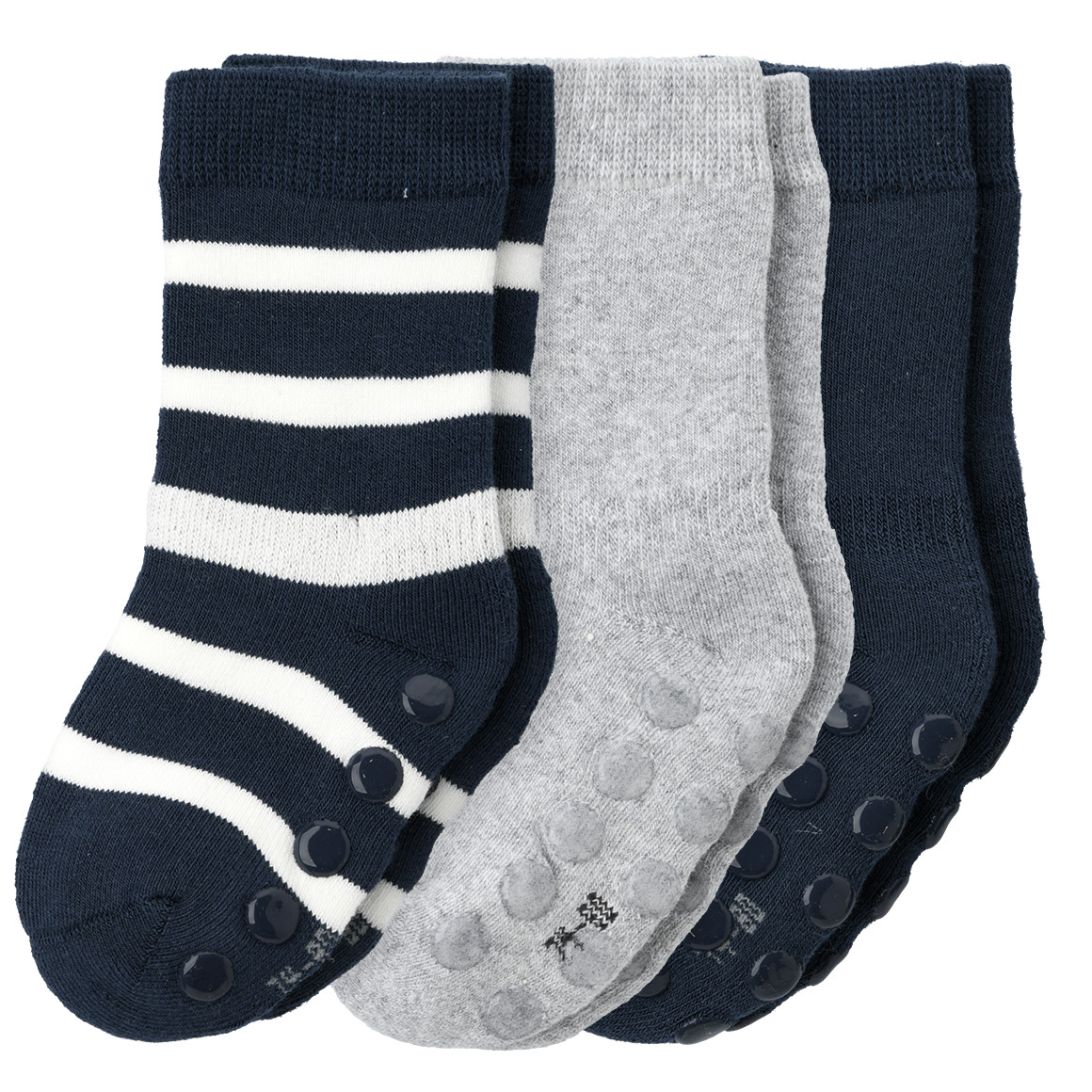 3 Paar Baby Stoppersocken im Set von Topomini