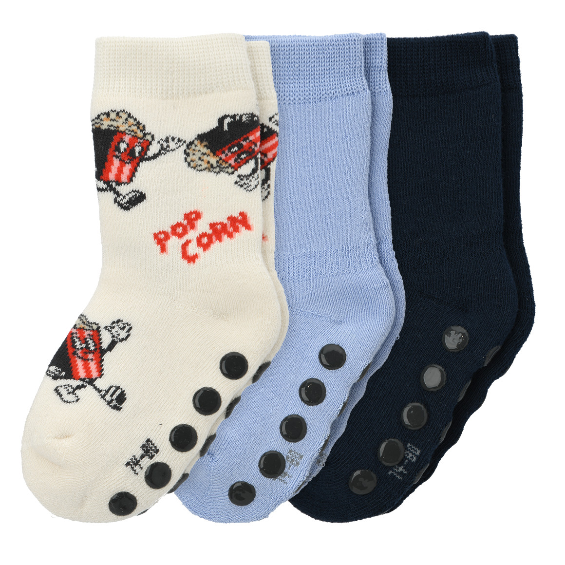 3 Paar Baby Stoppersocken im Set von Topomini