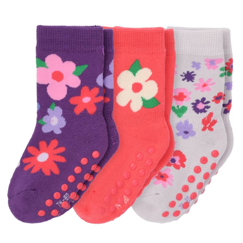 3 Paar Mädchen Stoppersocken im Set 3 Paar Mädchen Stoppersocken im Set von Topomini