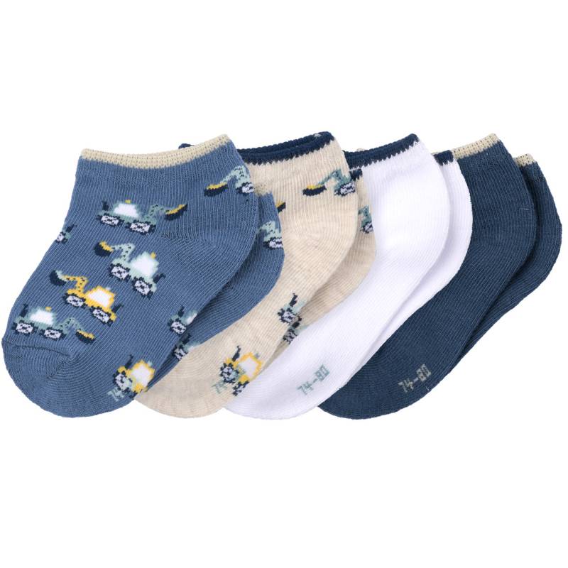 4 Paar Baby Sneaker-Socken im Set von Topomini