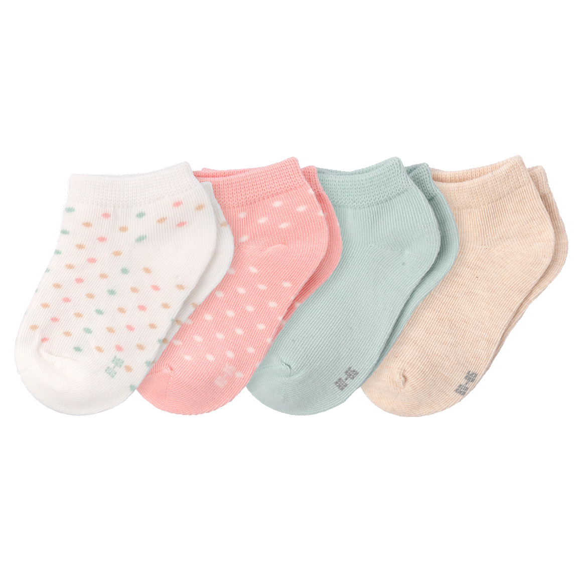 4 Paar Baby Sneaker-Socken im Set 4 Paar Baby Sneaker-Socken im Set von Topomini