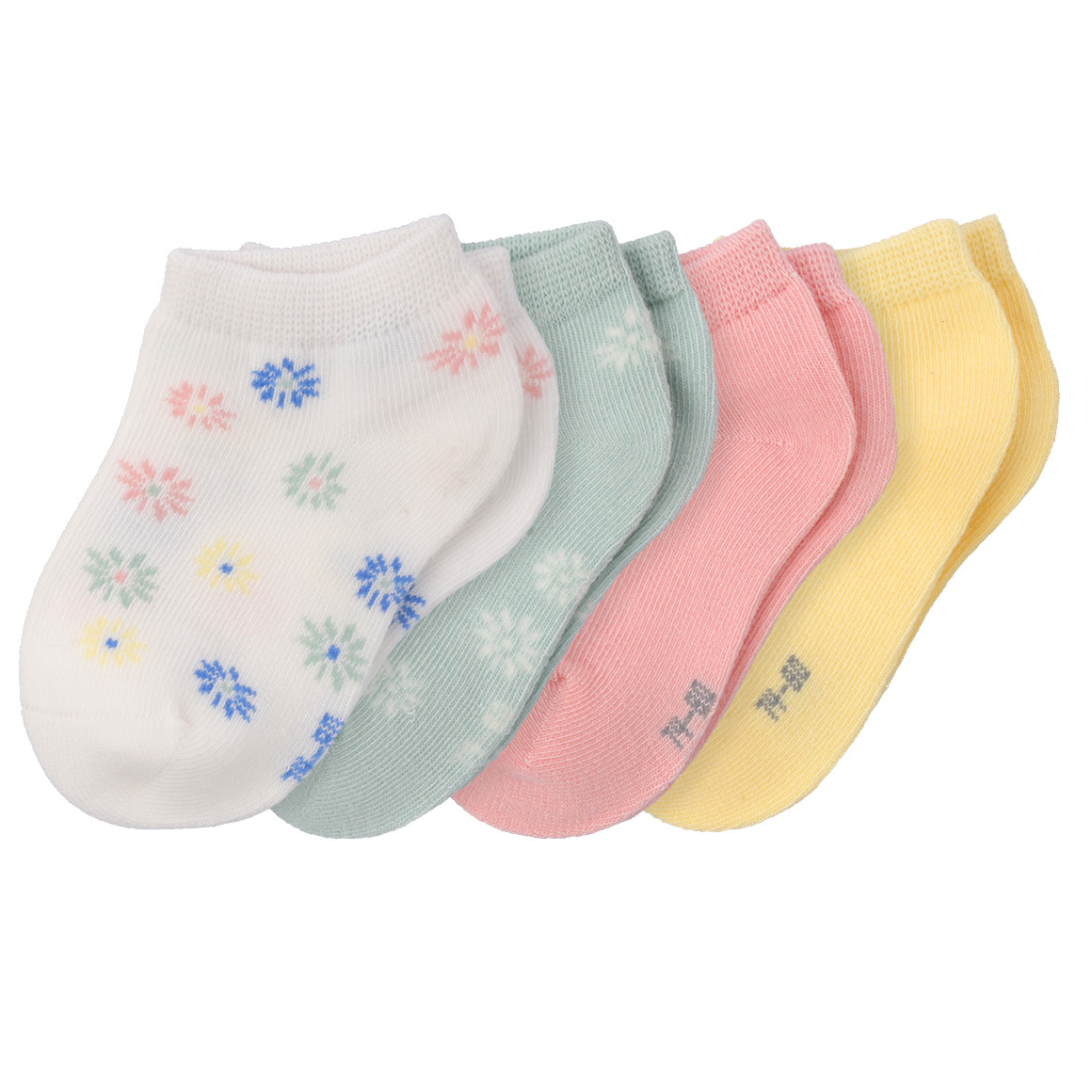 4 Paar Baby Sneaker-Socken im Set von Topomini
