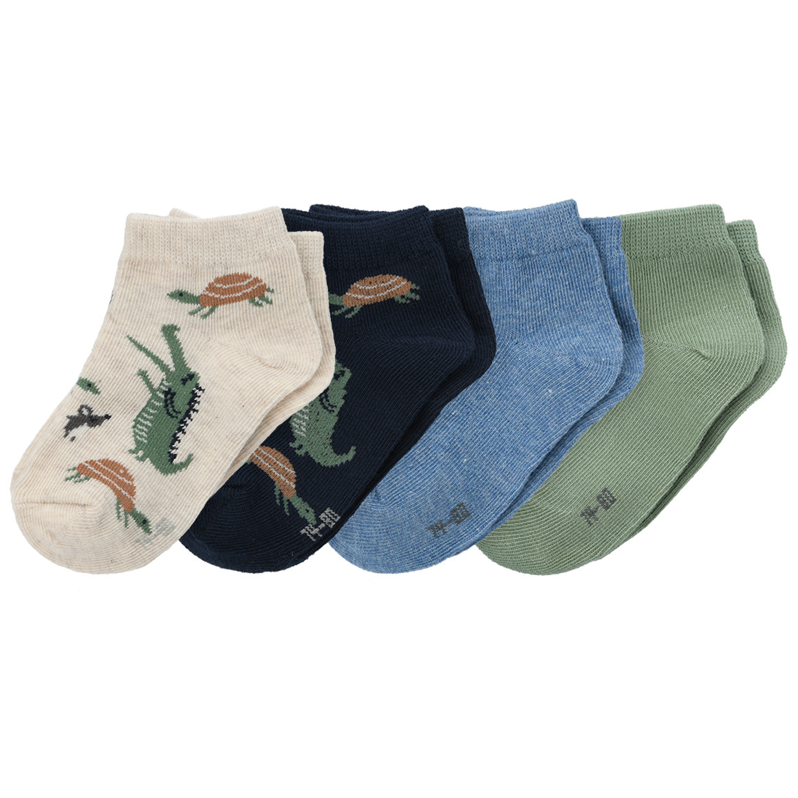 4 Paar Baby Sneaker-Socken im Set von Topomini