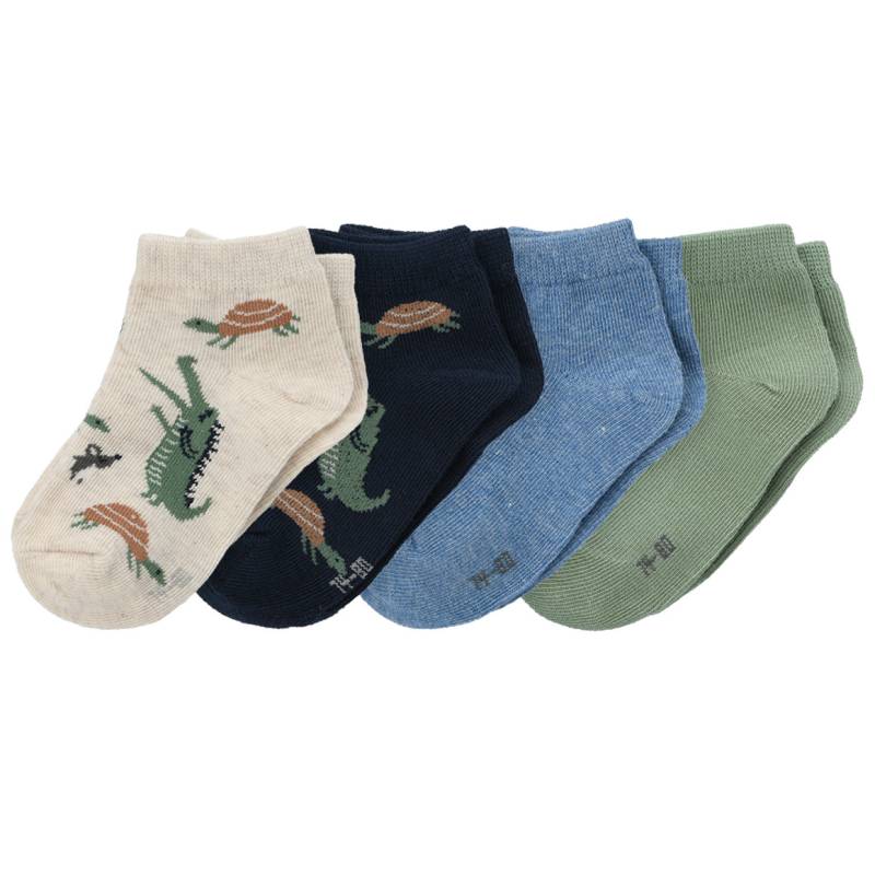 4 Paar Baby Sneaker-Socken im Set von Topomini