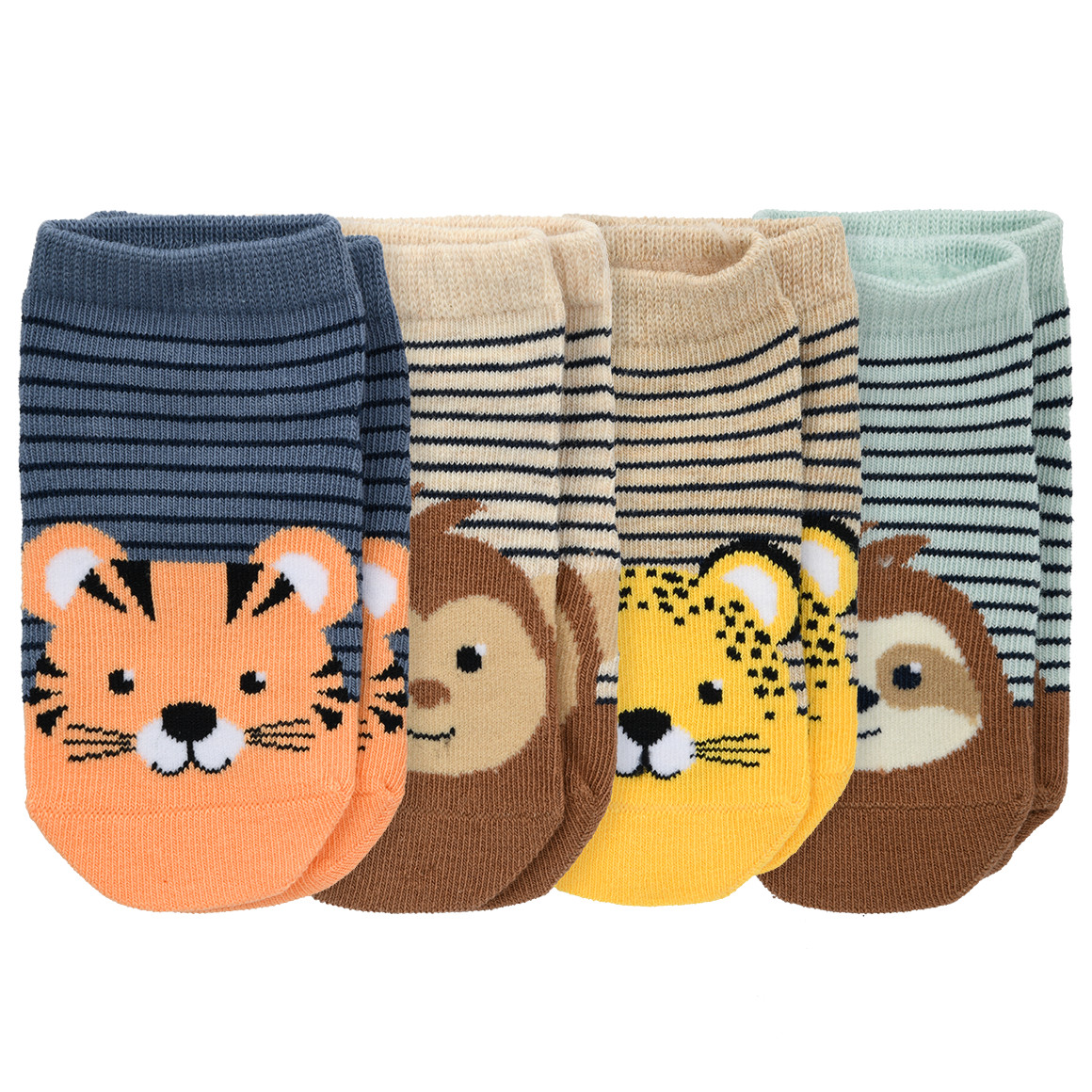 4 Paar Baby Sneaker-Socken im Set von Topomini