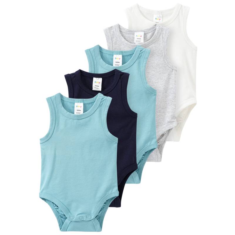 5 Baby Bodys in verschiedenen Farben 5 Baby Bodys in verschiedenen Farben von Topomini