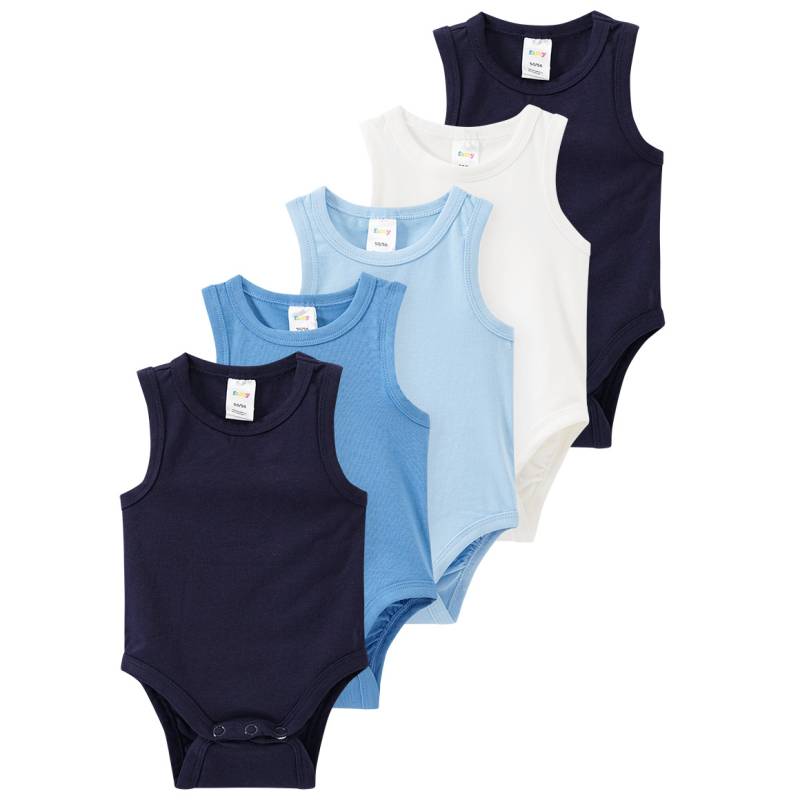 5 Baby Bodys in verschiedenen Farben von Topomini