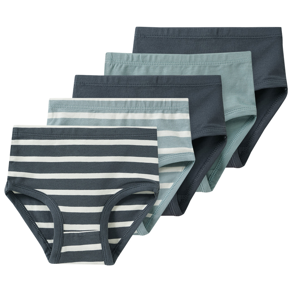 5 Baby Slips in Windelpassform von Topomini