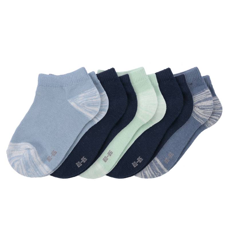 5 Paar Baby Sneaker-Socken im Set von Topomini