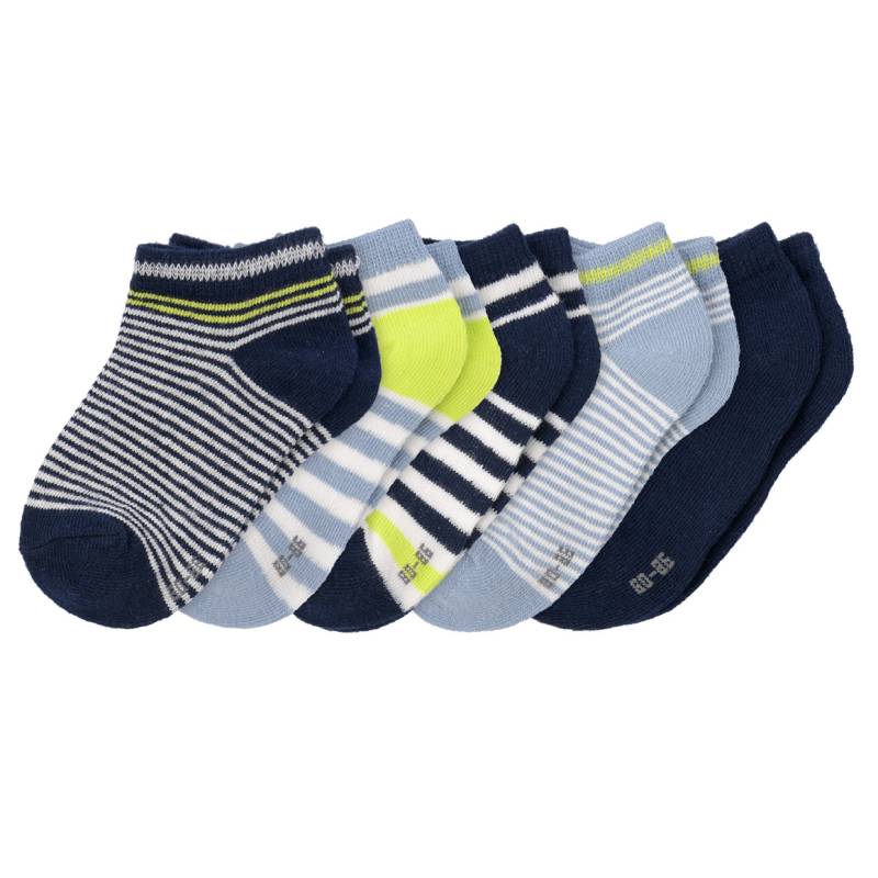 5 Paar Baby Sneaker-Socken im Set von Topomini