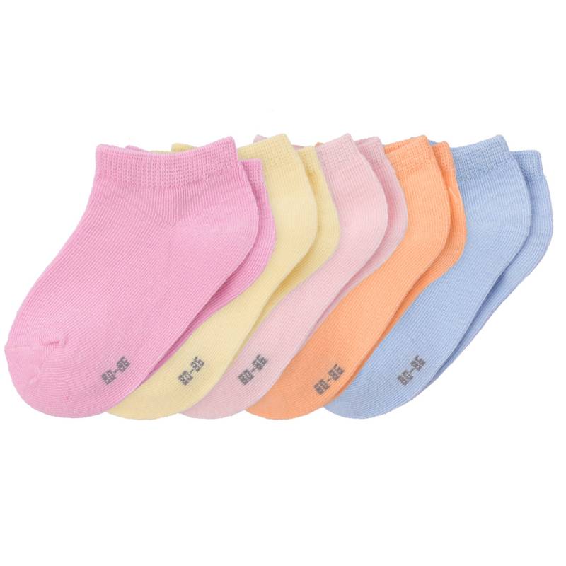 5 Paar Baby Sneaker-Socken im Set von Topomini