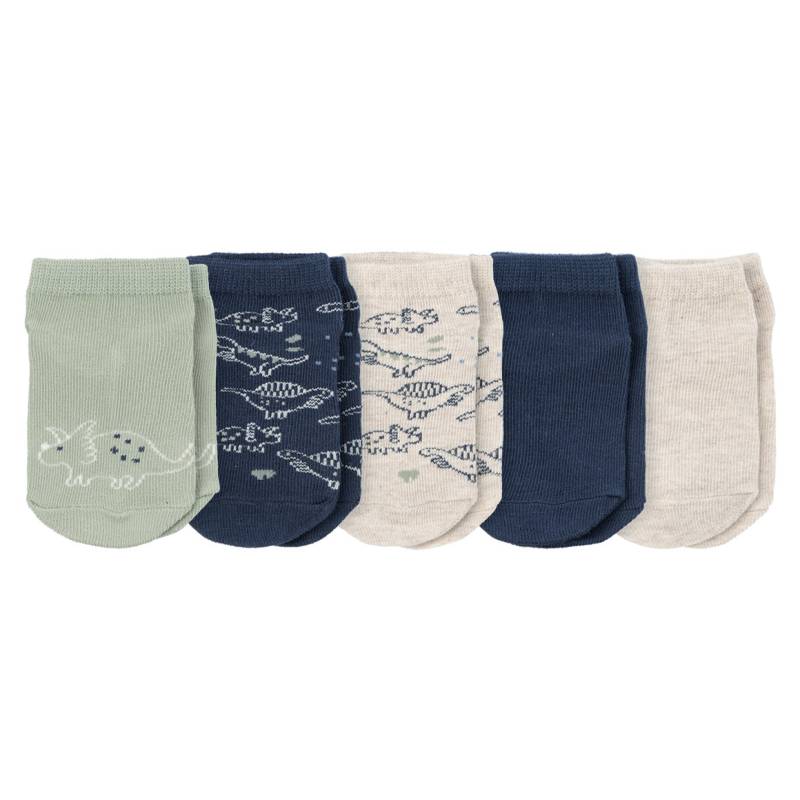 5 Paar Baby Sneaker-Socken im Set 5 Paar Baby Sneaker-Socken im Set von Topomini