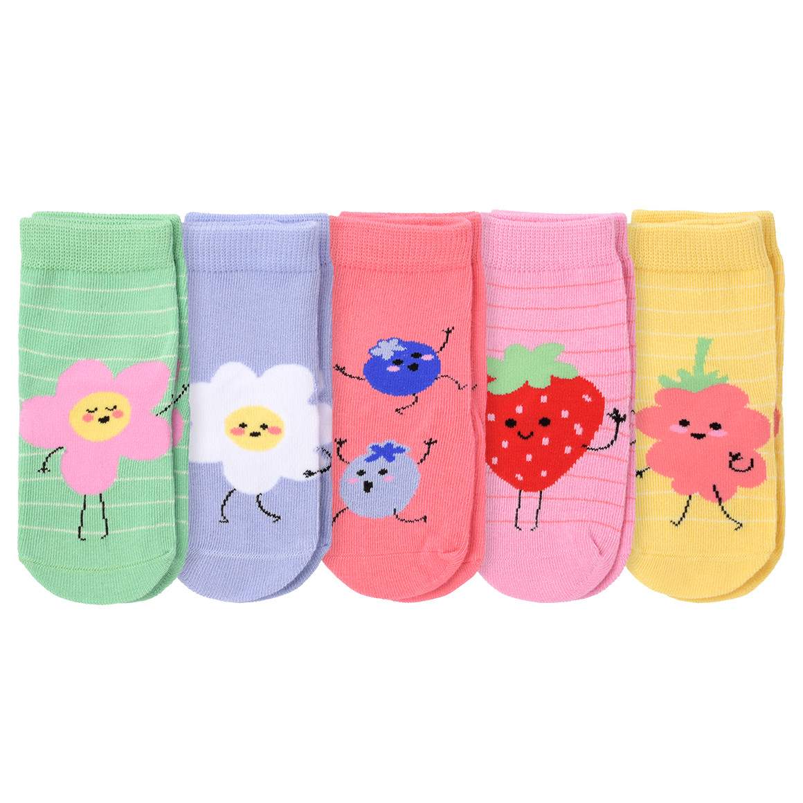 5 Paar Baby Socken im Set 5 Paar Baby Socken im Set von Topomini